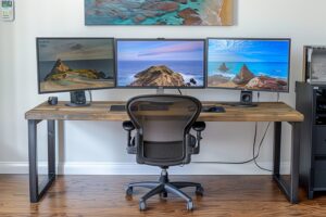Read more about the article 10 Best Work from Home Desk Setups to Create a Productive Workspace