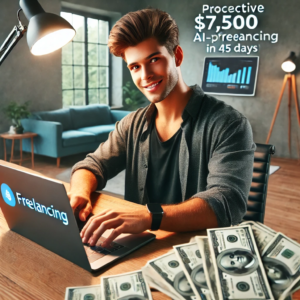 Read more about the article How I Made $7,500 in 45 Days Using AI-Powered Freelancing