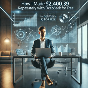 Read more about the article How I Made $2,405.39 Repeatedly With DeepSeek R1 For Free