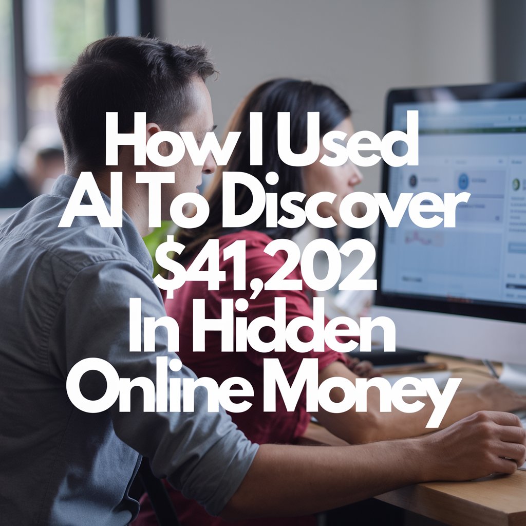 You are currently viewing How I Used AI To Discover $41,202 In Hidden Online Money