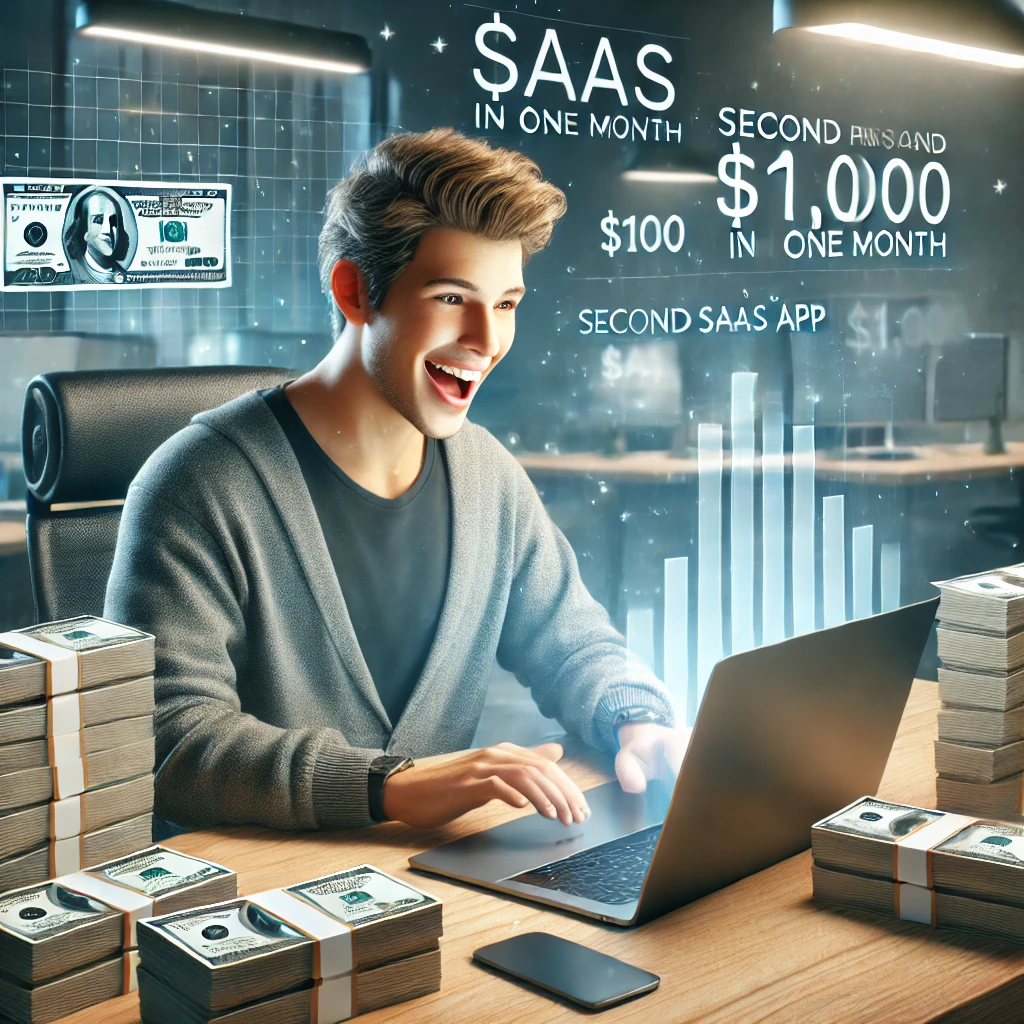 You are currently viewing How a Second SaaS App Earned $1,000 in One Month