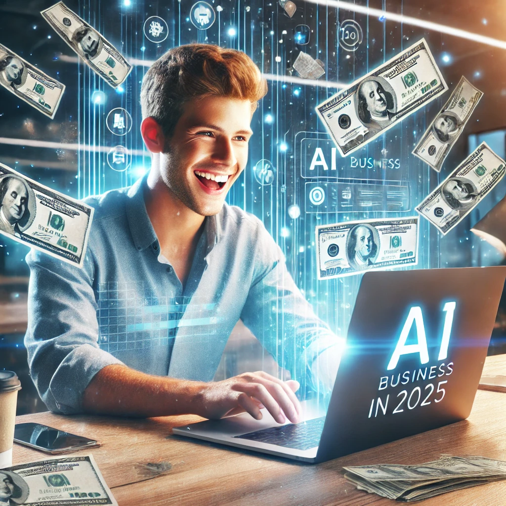 You are currently viewing How to Use AI to Start a Profitable Online Business in 2025