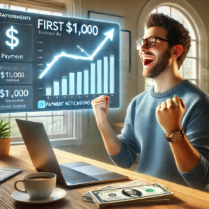 Read more about the article How I Made My First $1,000 with AI – No Experience Needed