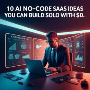 Read more about the article 10 AI No-Code SaaS Ideas You Can Build Solo with $0