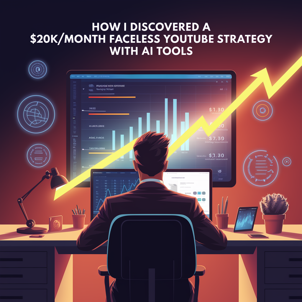 You are currently viewing How I Discovered a $20K/Month Faceless YouTube Strategy with AI Tools