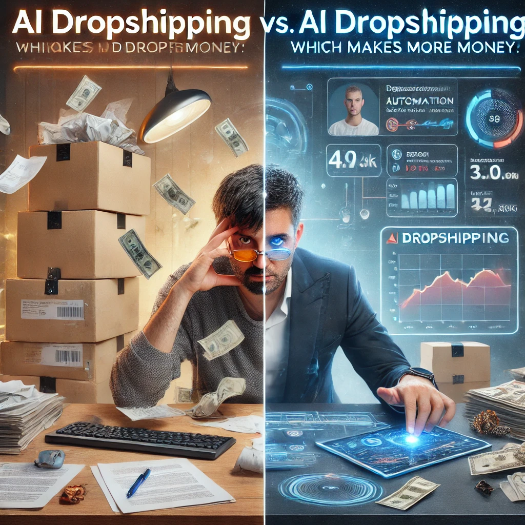 You are currently viewing AI Dropshipping vs Traditional Dropshipping: Which Model Makes More Money?