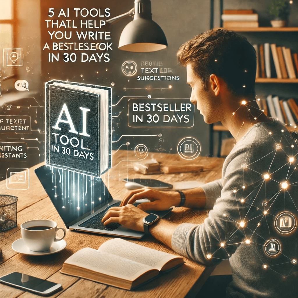 You are currently viewing 5 AI Tools That Will Help You Write a Bestselling Ebook in 30 Days