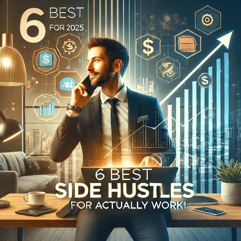 Read more about the article 6 Best Side Hustles for 2025 (That Actually Work!)