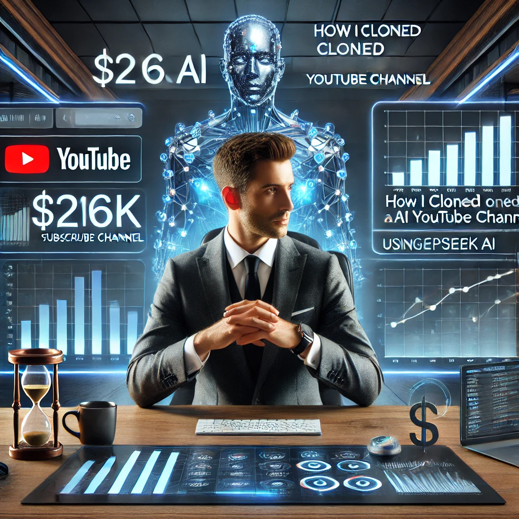 You are currently viewing How I Cloned a $216K AI YouTube Channel Using Deepseek AI