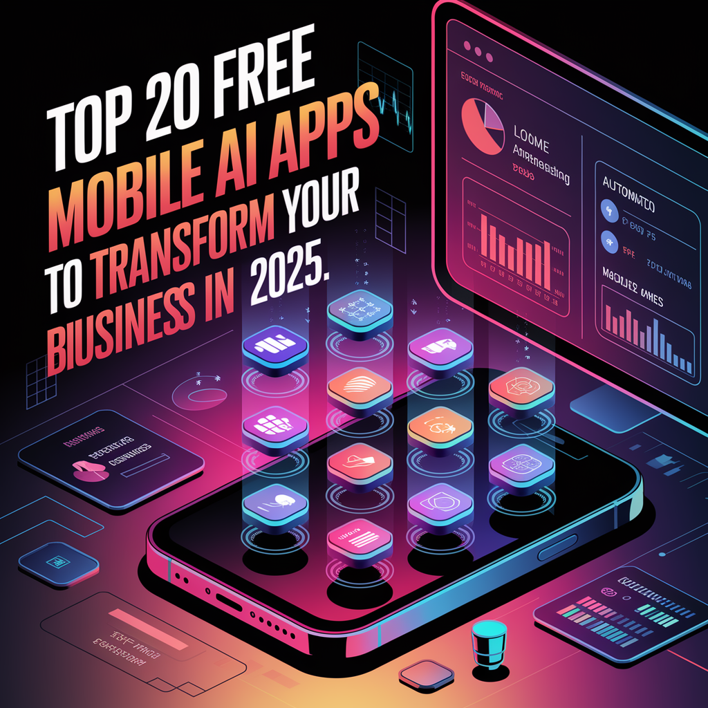 You are currently viewing Top 20 Free Mobile AI Apps to Transform Your Business in 2025