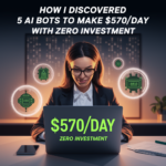 How I Discovered 5 AI Bots to Make $570/Day with Zero Investment