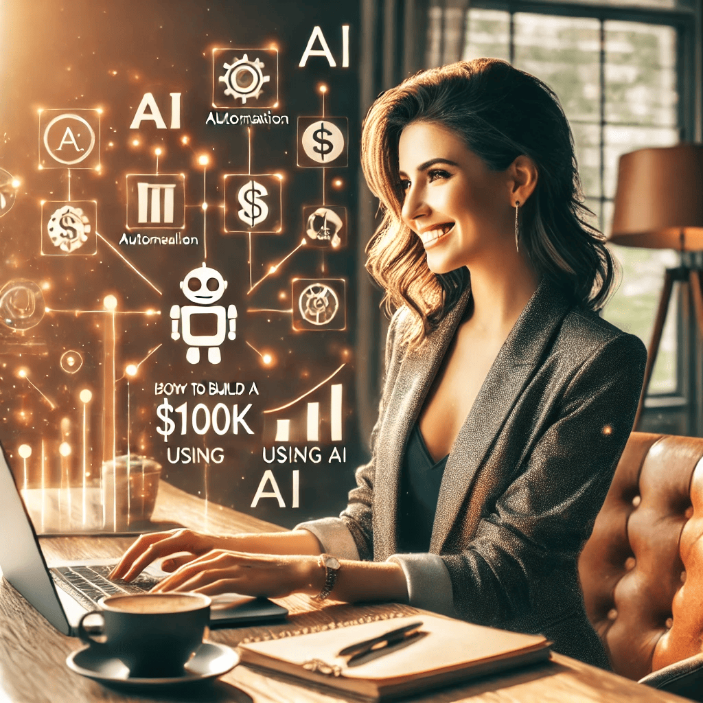 Read more about the article How to Build a $100K Online Business Using AI