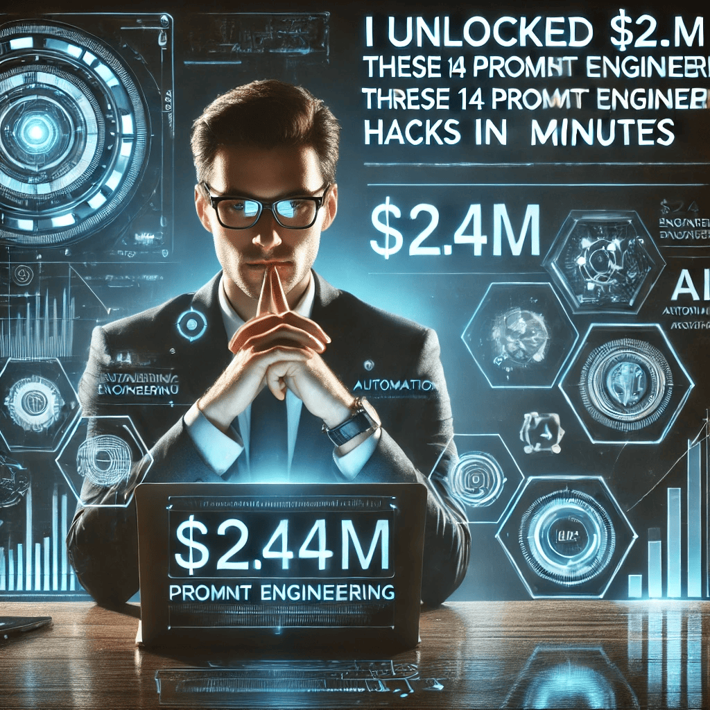 You are currently viewing I Unlocked $2.4M with These 14 Prompt Engineering Hacks in Minutes