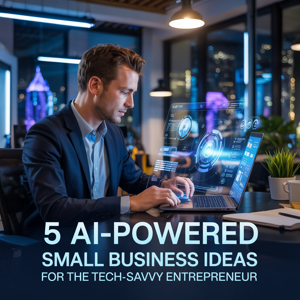 Read more about the article 5 AI-Powered Small Business Ideas for the Tech-Savvy Entrepreneur