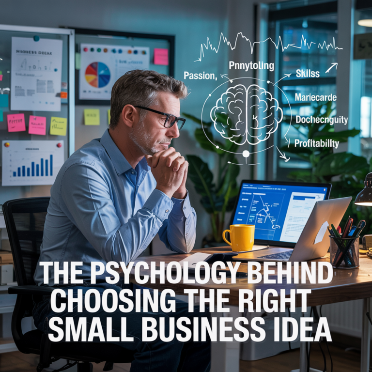 The Psychology Behind Choosing the Right Small Business Idea - Wealthy Tent