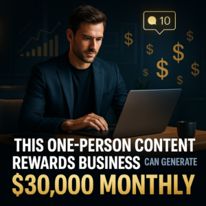 Read more about the article This One-Person Content Rewards Business Can Generate $30,000 Monthly