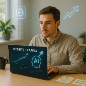 Read more about the article 7 AI Tools to Explode Your Blog Traffic in 30 Days