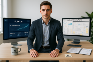 Read more about the article FlipITAI vs Traditional Marketing Agencies
