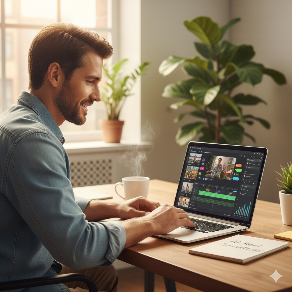 You are currently viewing How to Turn Any Blog Post Into a Viral AI Reel