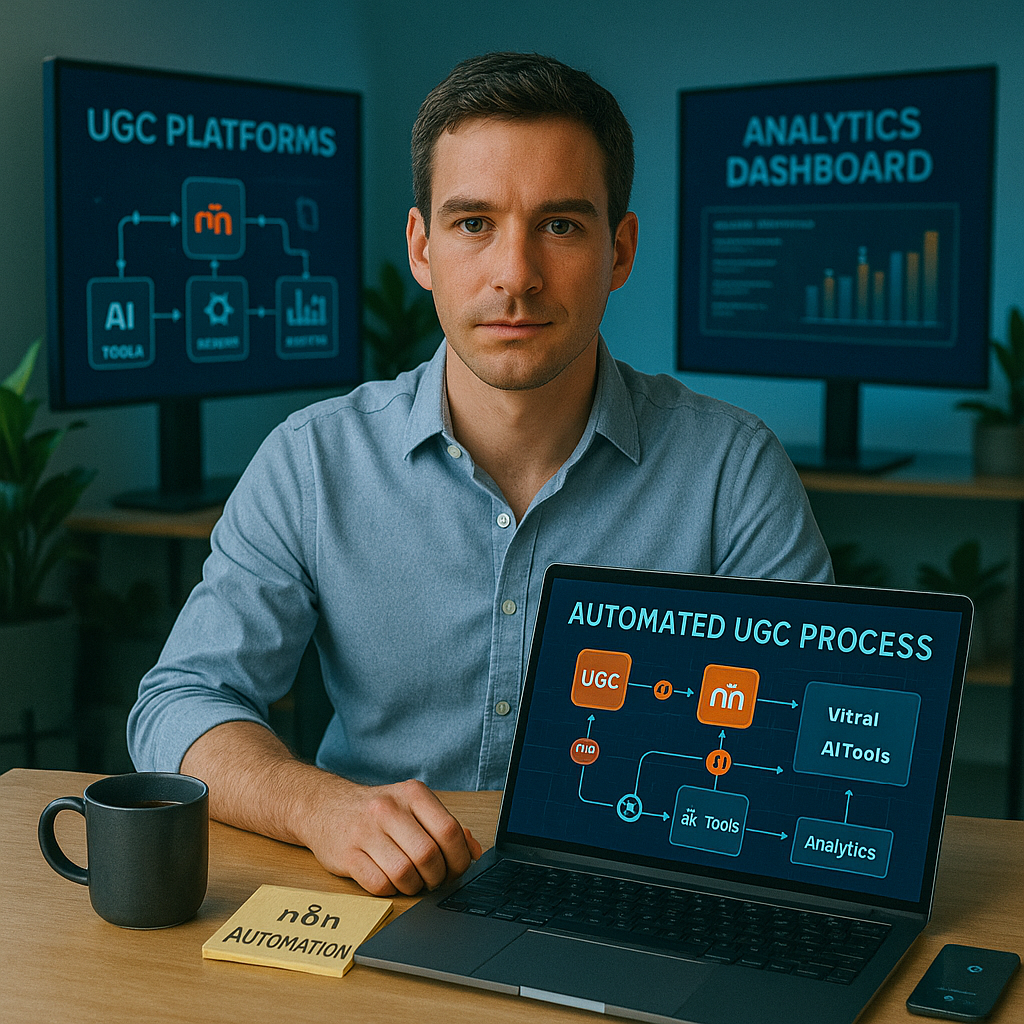 Read more about the article How to Use n8n Agents to Scale Your UGC Campaigns