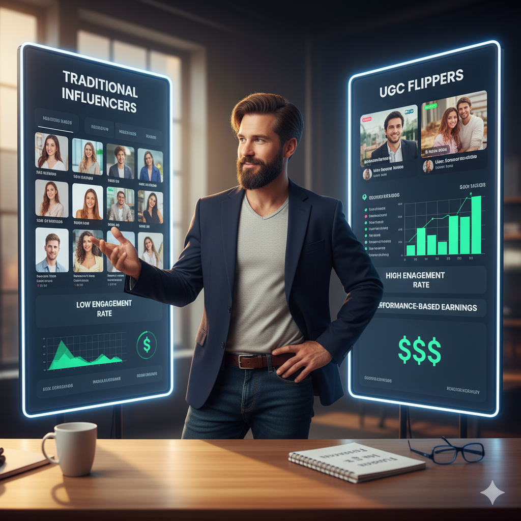 Read more about the article The New Creator Economy: Flippers vs Influencers