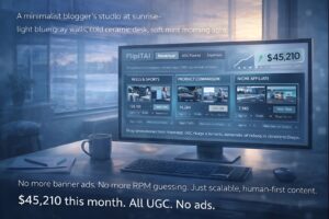 Read more about the article How Bloggers Are Replacing Ads With $45K UGC Funnels