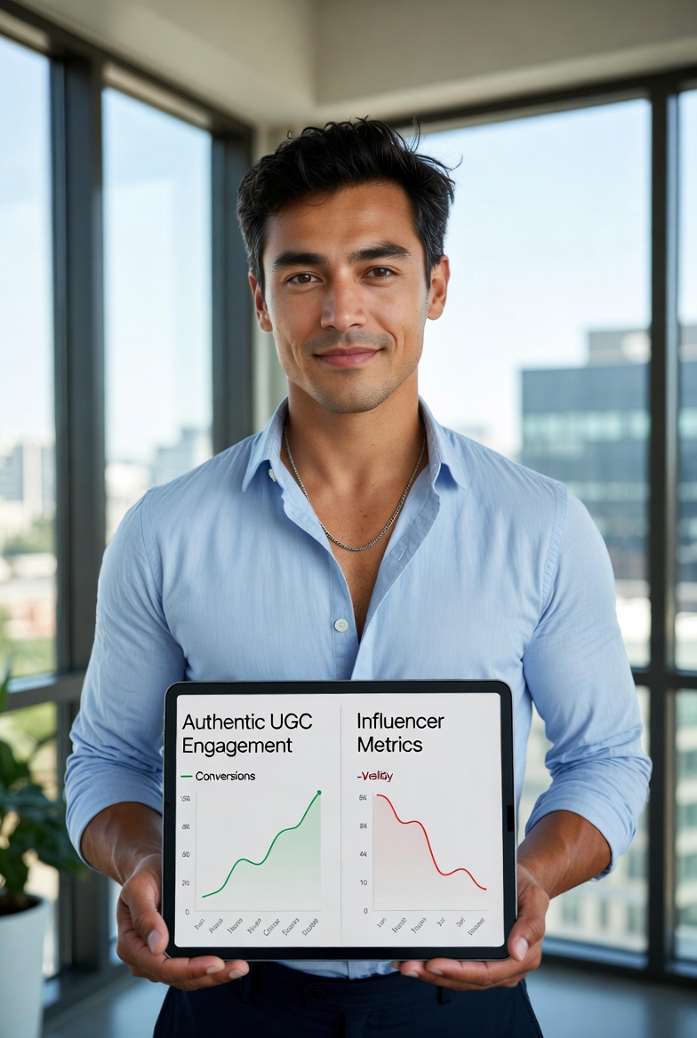 Read more about the article Why UGC Outperforms Influencer Marketing Now