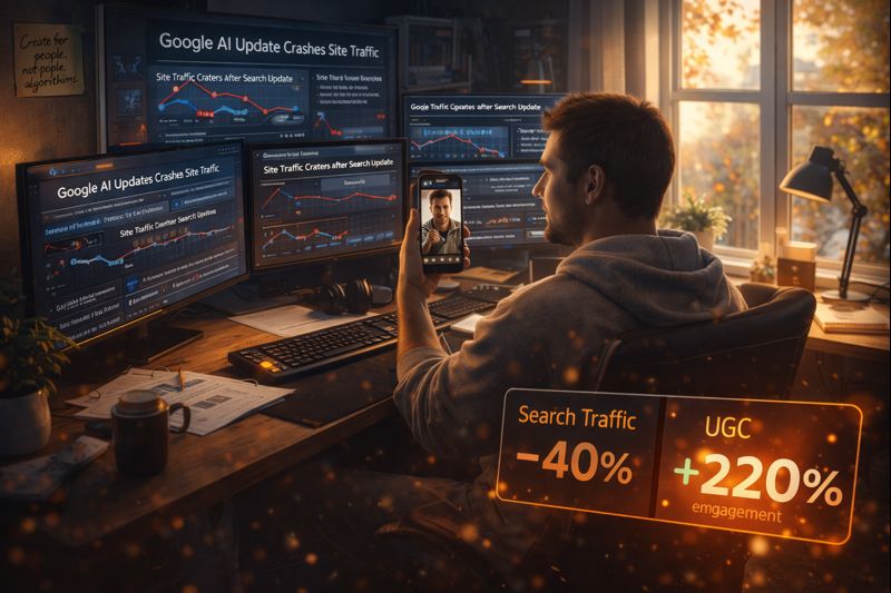 Read more about the article How to Beat Google’s AI Updates With Viral UGC