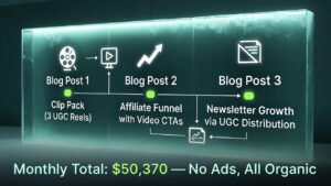 Read more about the article The Blog-to-UGC Framework That Scales to $50K/Month