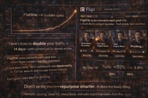 Read more about the article How to Double Your Blog Traffic in 14 Days With AI