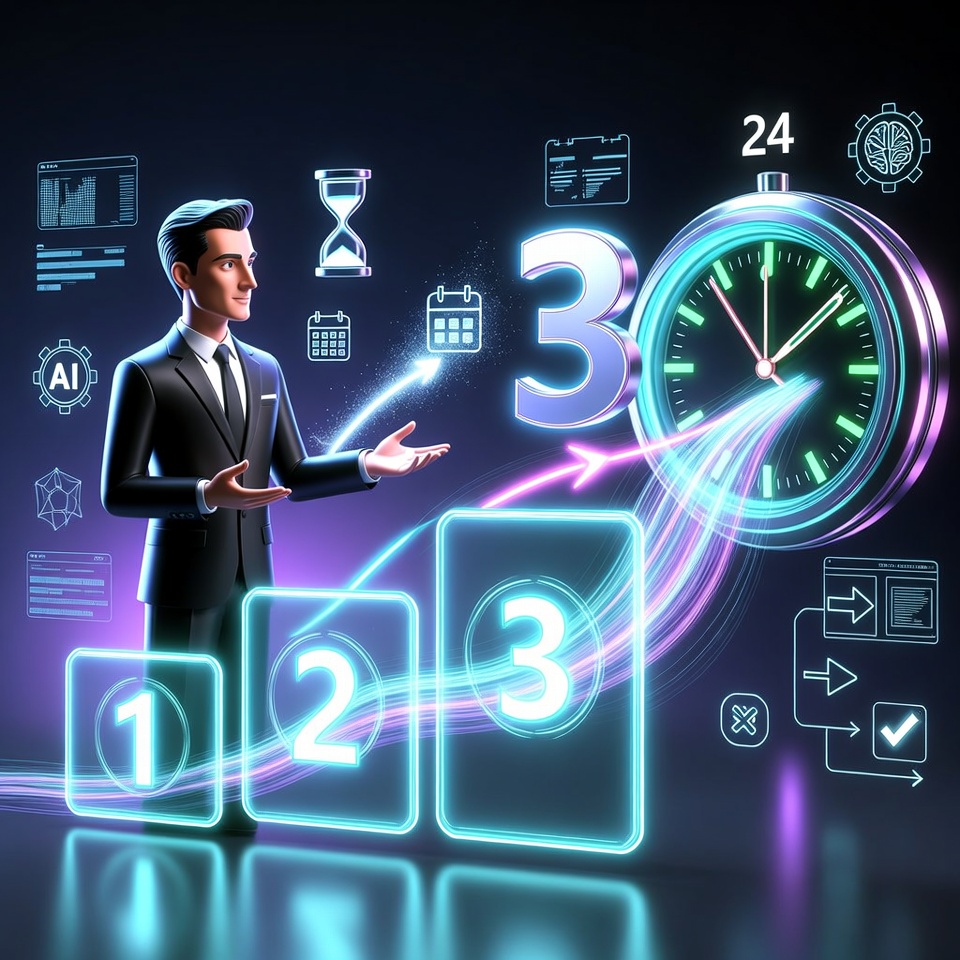 You are currently viewing How to Build a 3-Step AI Automation System That Works Around the Clock and Frees Up Hours of Your Time Every Single Week