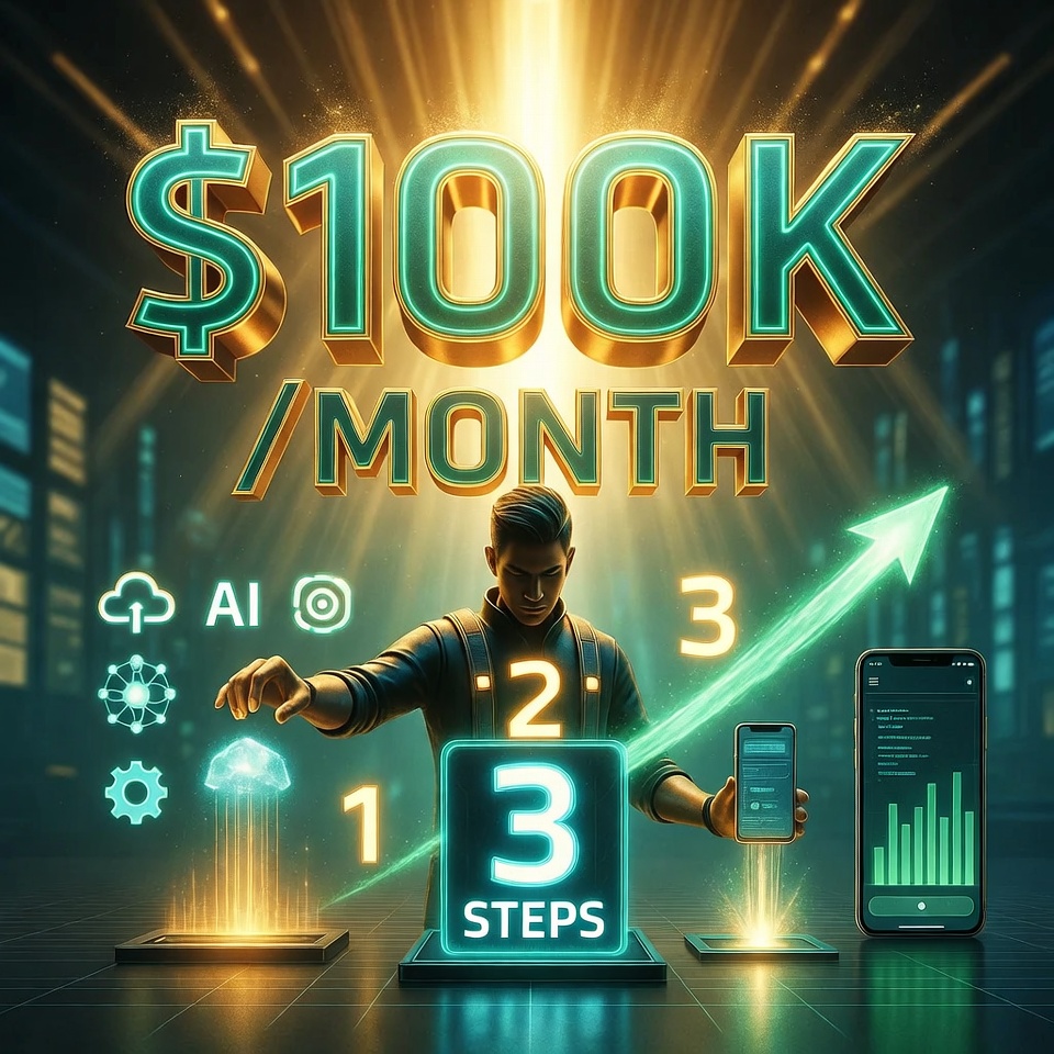 You are currently viewing How to Build a $100K-Per-Month AI App Using Only Free AI Tools in 4 Steps