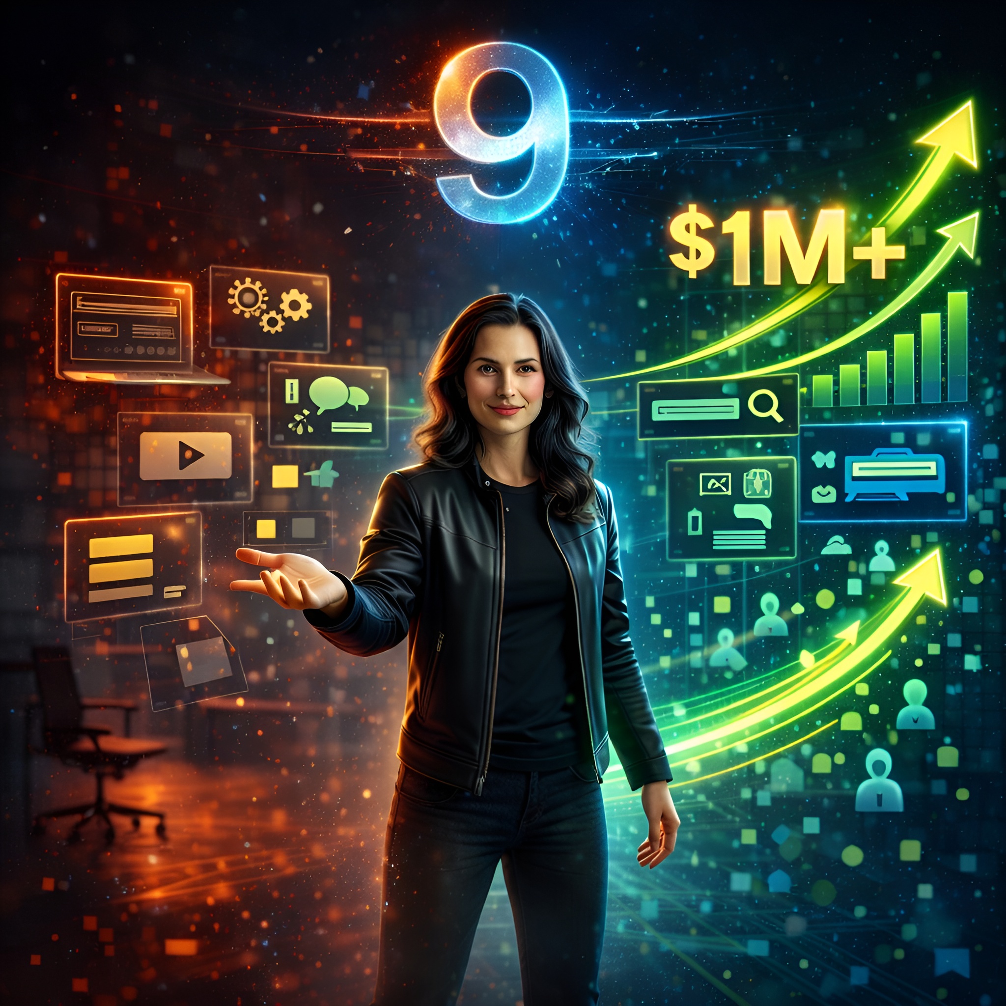 You are currently viewing 9 AI Business Ideas That Generated Over $1M in Revenue With No Employees