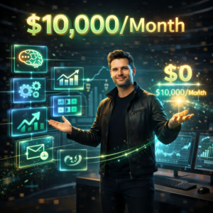 Read more about the article How to Start a $10,000/Month Digital Marketing Agency With $0 Using AI Marketing in 2026