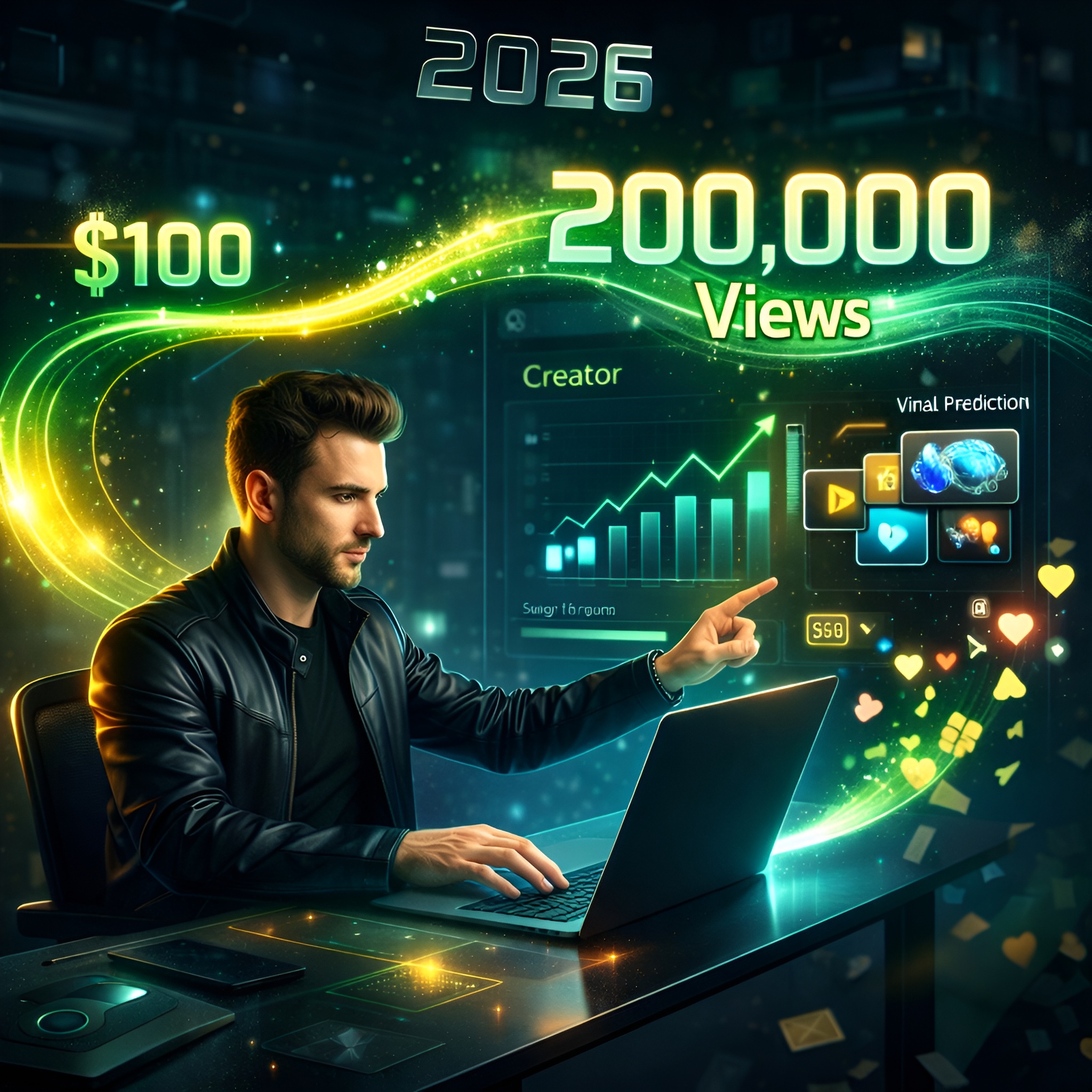 You are currently viewing How $100 Can Get You 200,000 Organic Views Using FlipitAI Creator Setup in 2026