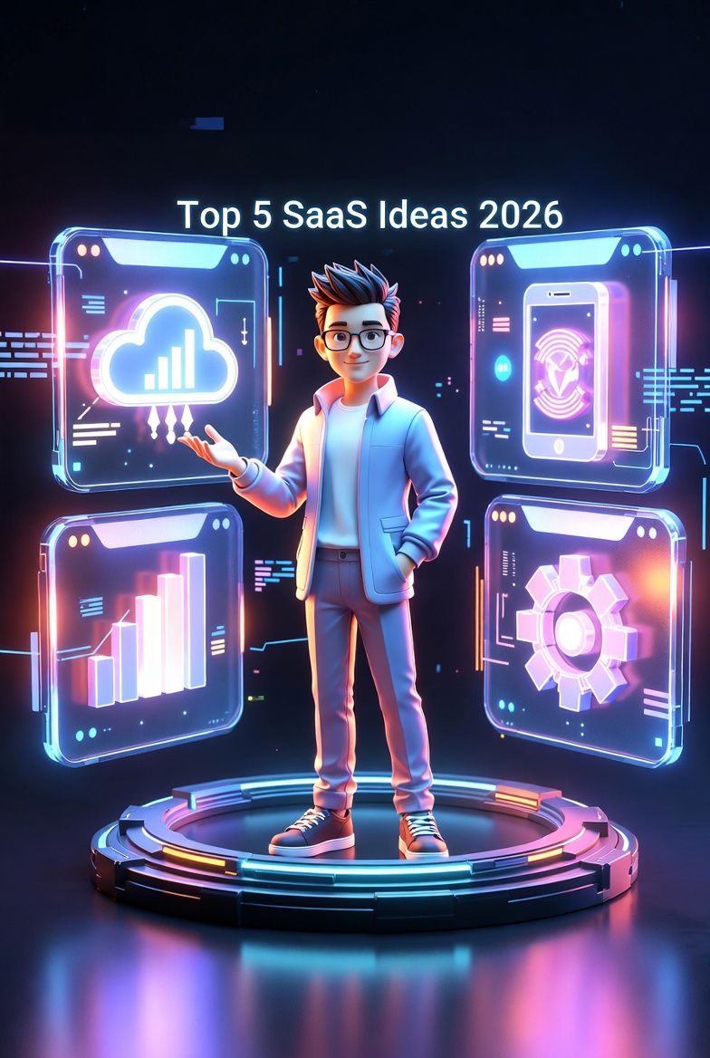 You are currently viewing Top 5 SaaS Ideas You Can Build and Start Selling This Week in 2026 — The Exact Go-To-Market Strategy Most Founders Miss