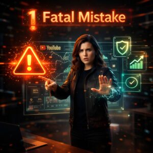 Read more about the article The 1 Fatal YouTube Mistake That Nobody Talks About — And How to Avoid It Before It Destroys Your Channel