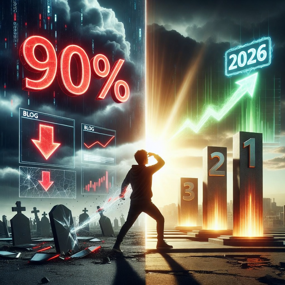 You are currently viewing Why 90% of Blogs Die — and the 3 Fixes Still Working in 2026