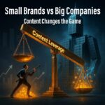 How Small Brands Compete With Big Companies Using Content Leverage