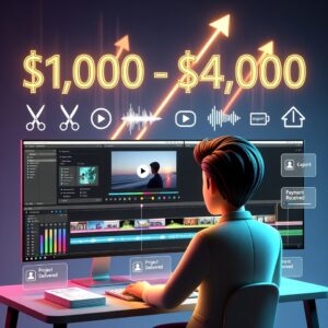 Read more about the article How Video Editors Are Making $1,000 to $4,000 Editing Simple Clips