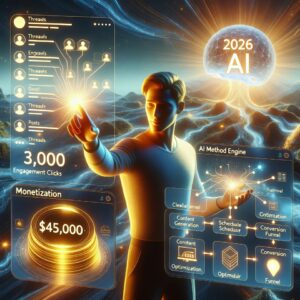 Read more about the article How to Run a Threads AI Model Strategy That Generated 3,000 Clicks and $45,000 in Passive Income Using This Proven 2026 Method