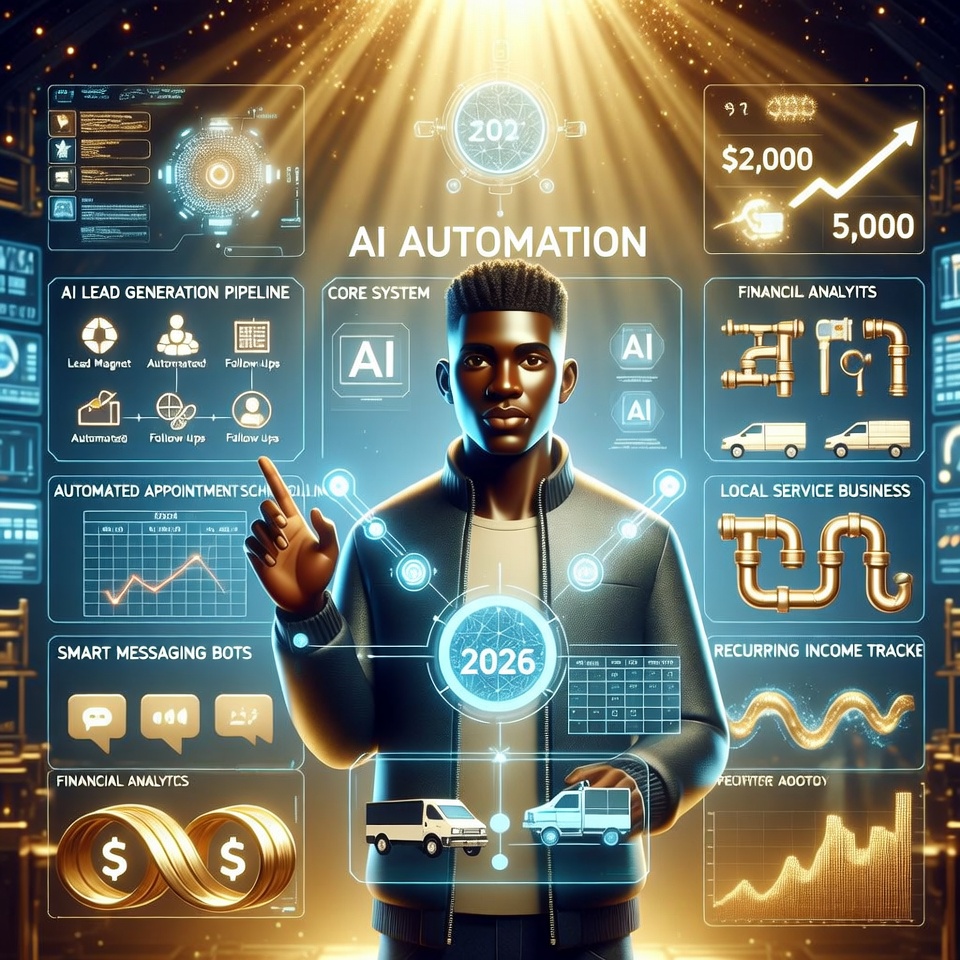 You are currently viewing How This Done-For-You AI Automation System Lets You Charge Plumbers $2,000 to $5,000 While Earning Recurring Monthly Income in 2026