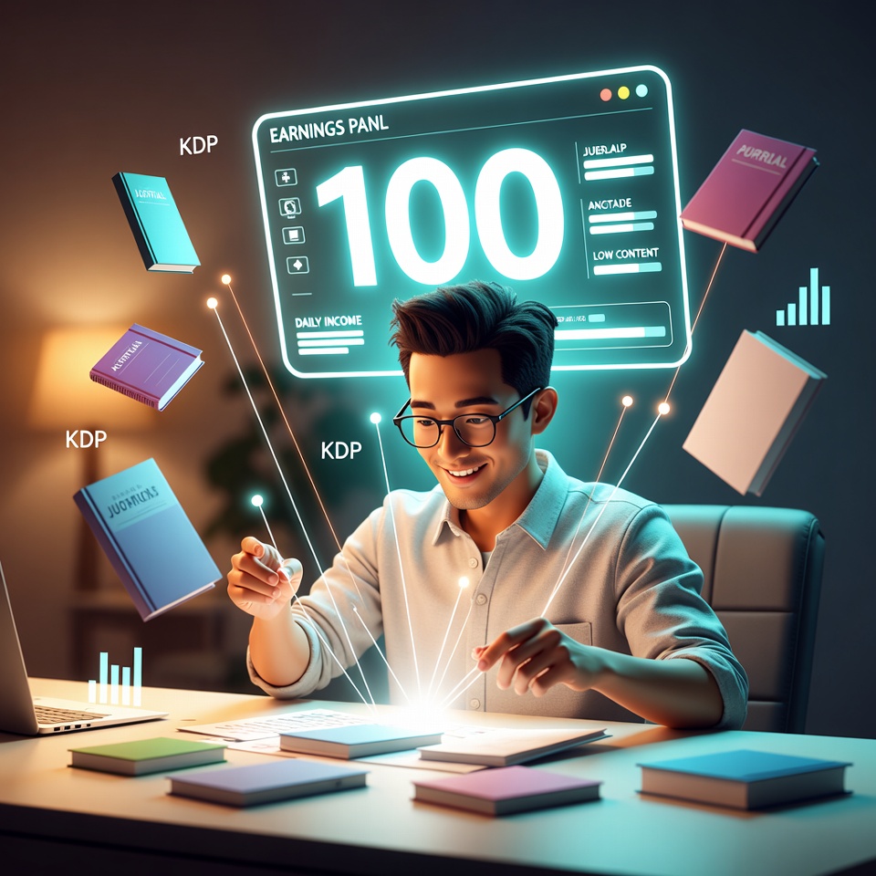 You are currently viewing The $100/Day KDP Blueprint for Side Hustlers With Zero Experience