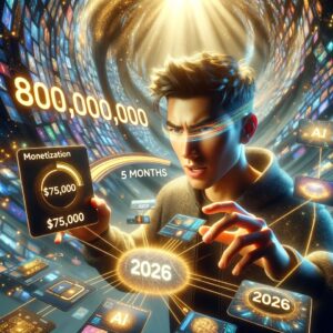 Read more about the article How This YouTube Shorts Strategy Generated $75,000 in 5 Months With 800 Million Views Using Free AI Tools in 2026