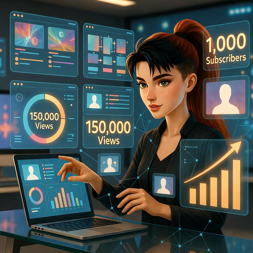 You are currently viewing How This AI YouTube Channel Strategy Generated 150,000 Views and 1,000 Subscribers in Just 7 Days Without Showing Your Face