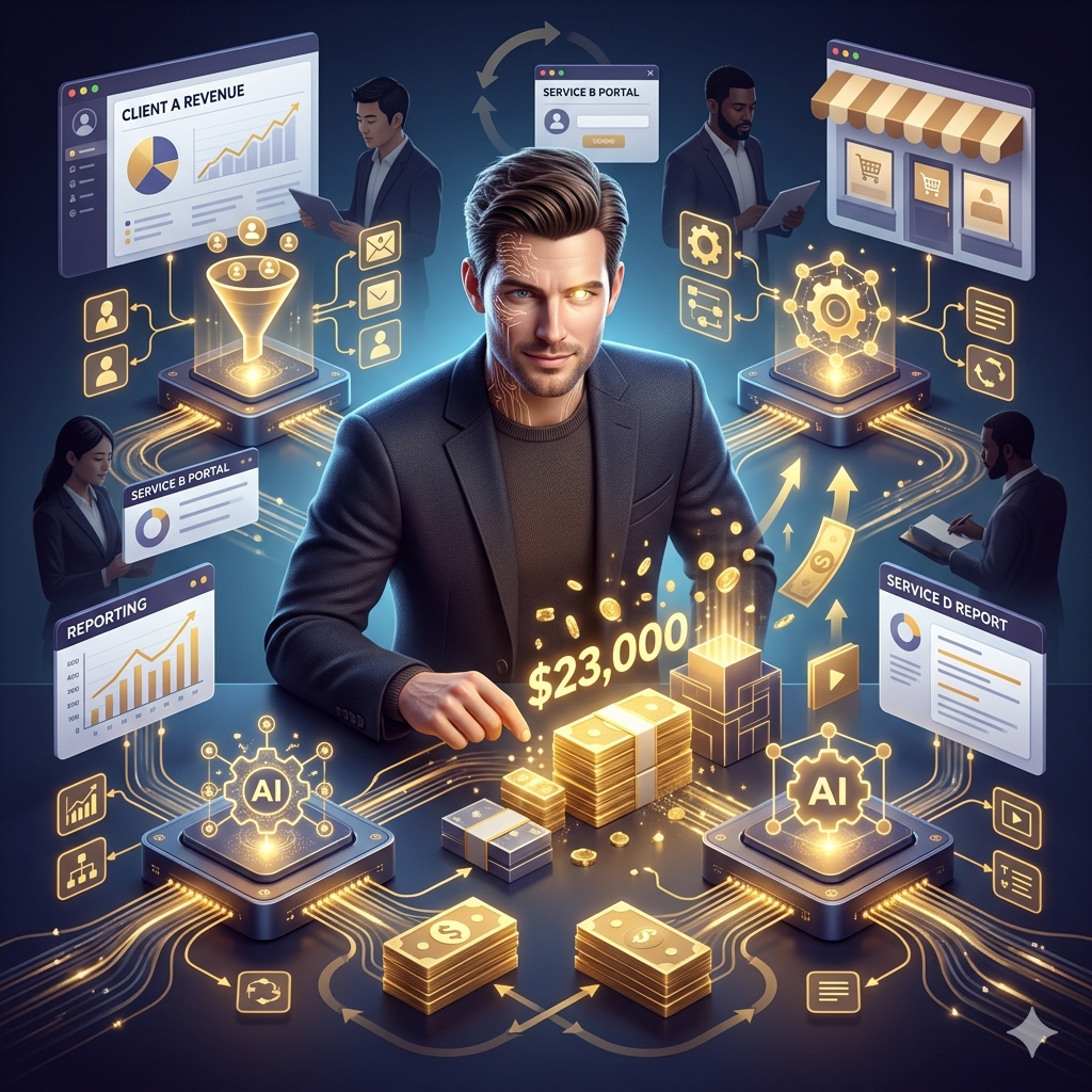 You are currently viewing How 4 Simple AI Agents Made $23,000 From Real Businesses and Exactly How You Can Do the Same in 2026