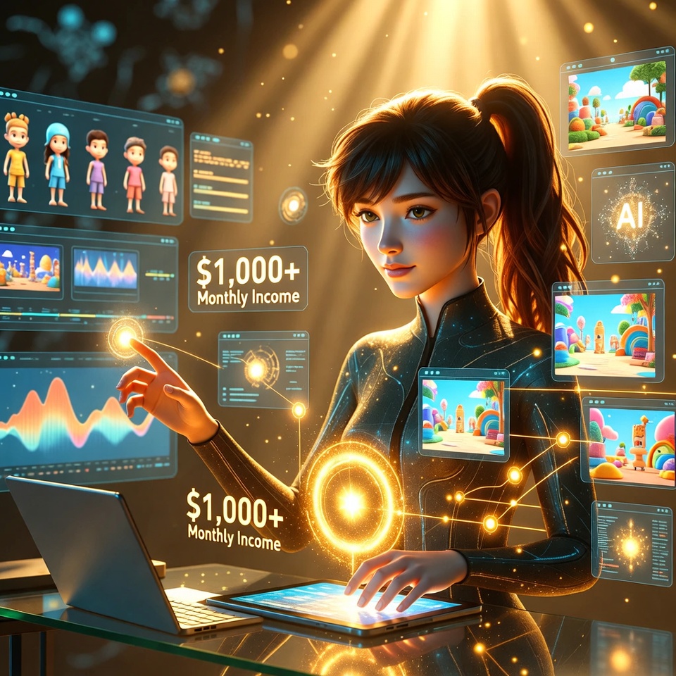 You are currently viewing How to Create AI Cartoon Shorts From Zero to a Finished Upload Using Open Art and Build a Real Faceless Video Income