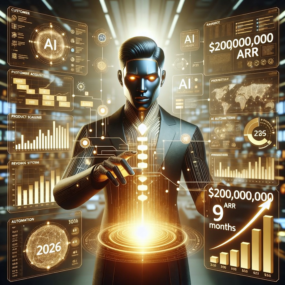 You are currently viewing How This AI CEO Built $200 Million ARR in 9 Months and the Exact Playbook You Can Copy in 2026