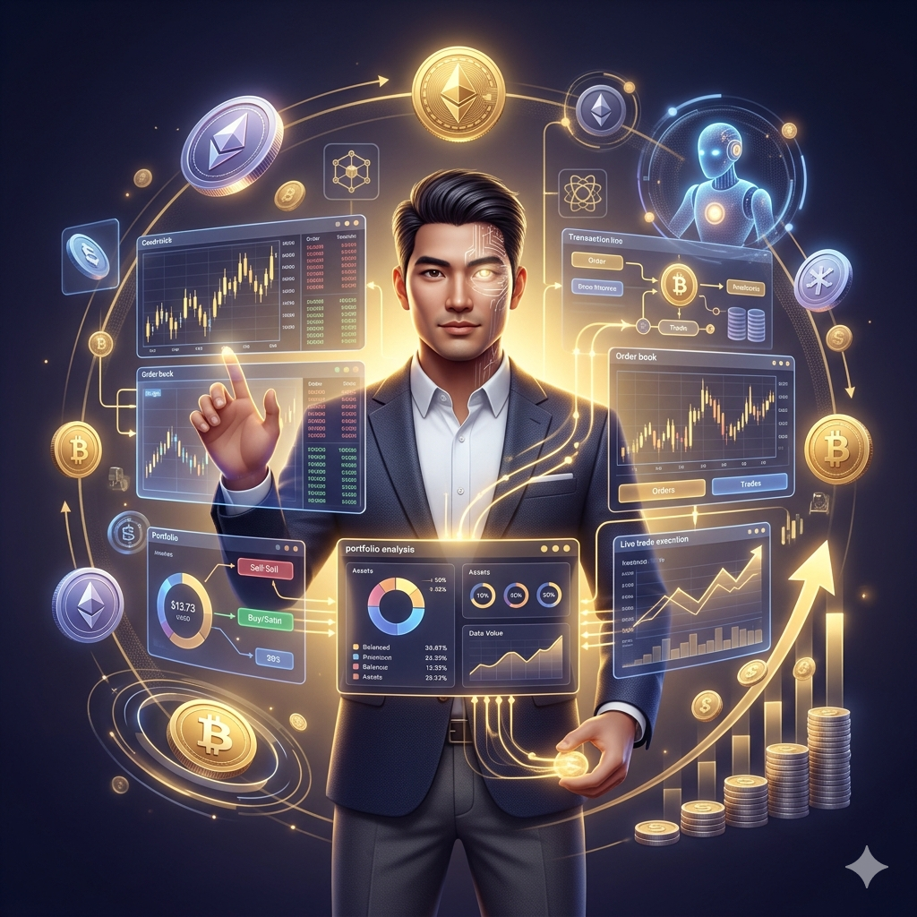 You are currently viewing How This AI Trading Assistant Executes Live Crypto Trades, Analyzes Your Portfolio, and Runs Your Entire Exchange Workflow Automatically in 2026