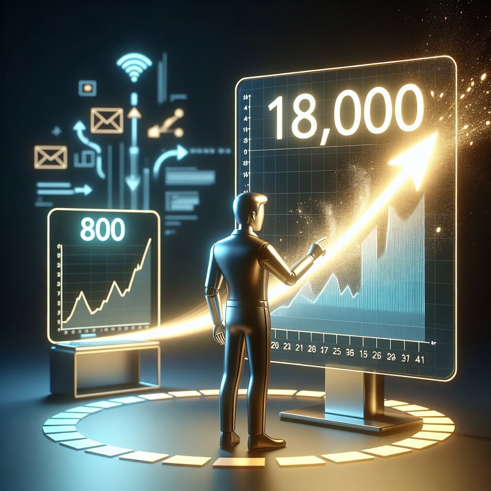 You are currently viewing How We Went From 800 to 18,000 Visits in 21 Days: A Blogger’s Traffic Comeback Blueprint